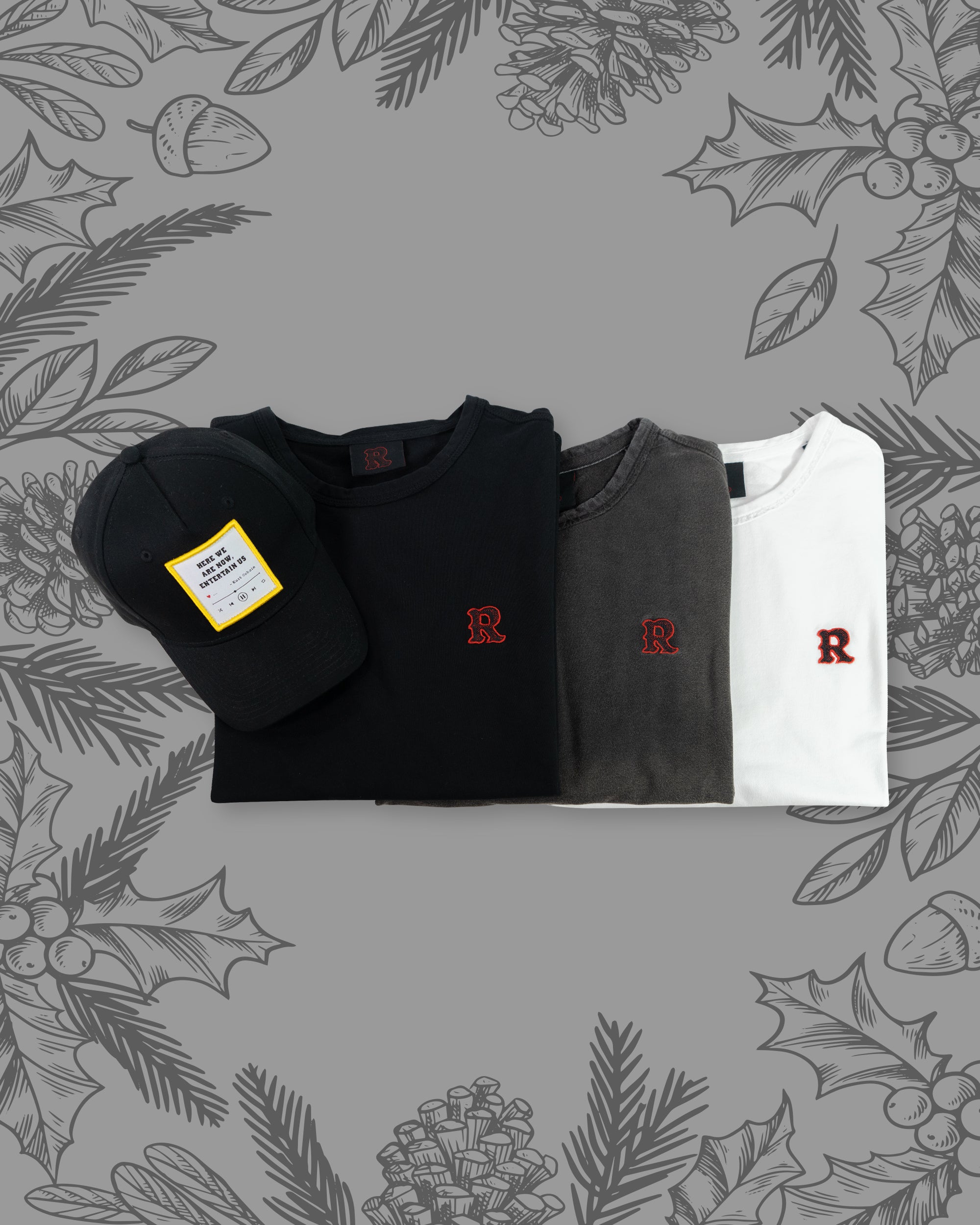 X-MAS🎄Bundle – 1x Basic Shirt + 1x Cap