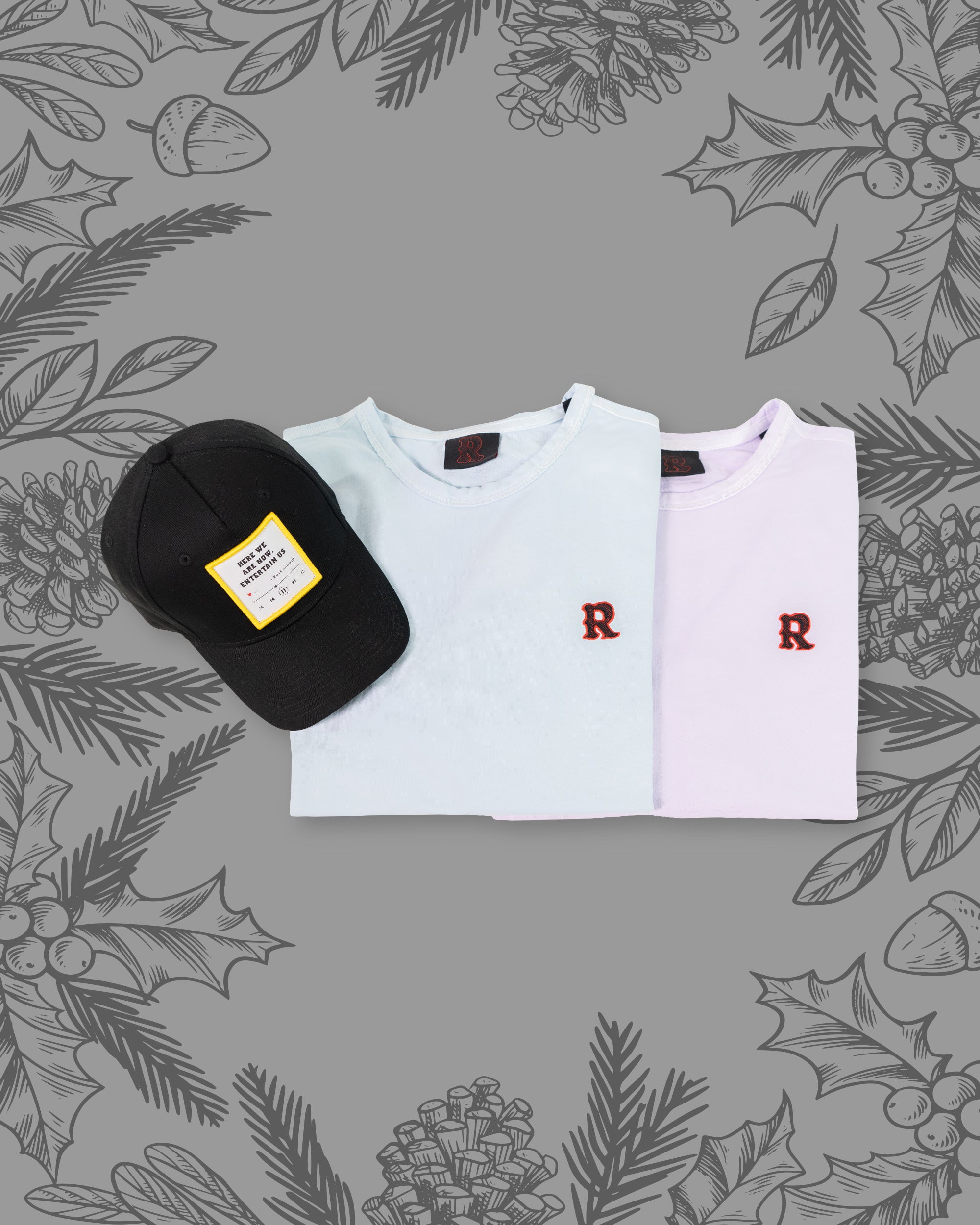 X-MAS🎄Bundle – 1x Color Shirt + 1x Cap